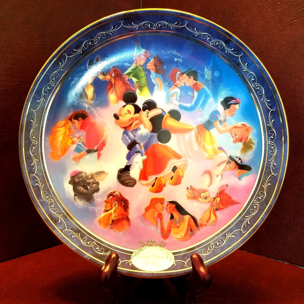 Rare Disney Plate